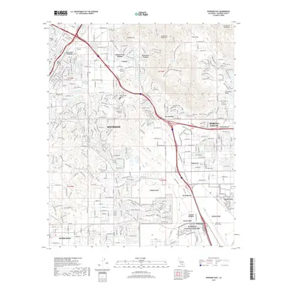 2018 Map of Riverside East, 2018 Print