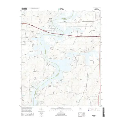 2014 Map of Riverside, 2014 Print