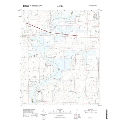 2018 Map of Riverside, 2018 Print