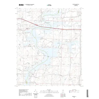 2020 Map of Riverside, 2020 Print