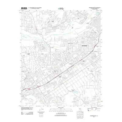 2012 Map of Riverside West, 2012 Print