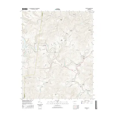 2016 Map of Riverton, 2016 Print