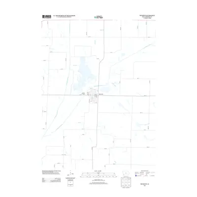 2013 Map of Riverton, 2013 Print