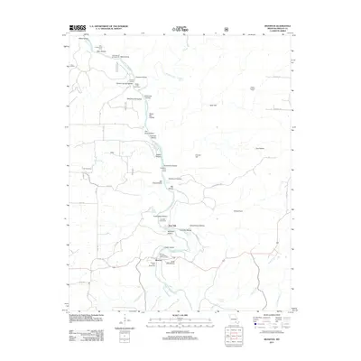 2011 Map of Riverton, 2011 Print