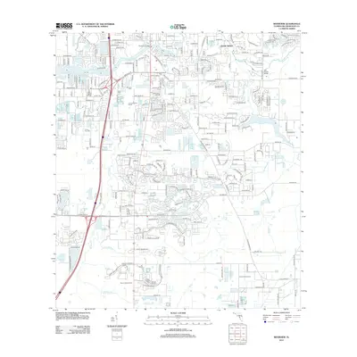2012 Map of Riverview, 2012 Print