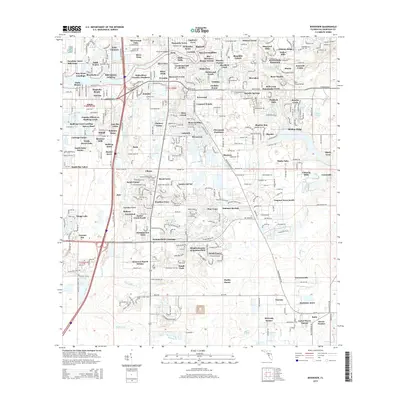 2015 Map of Riverview, 2015 Print