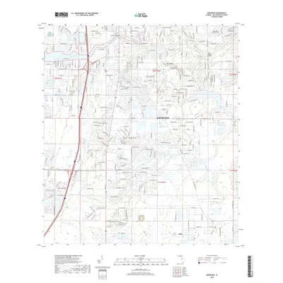 2018 Map of Riverview, 2018 Print