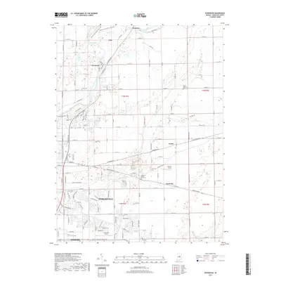 2019 Map of Riverwood, 2019 Print