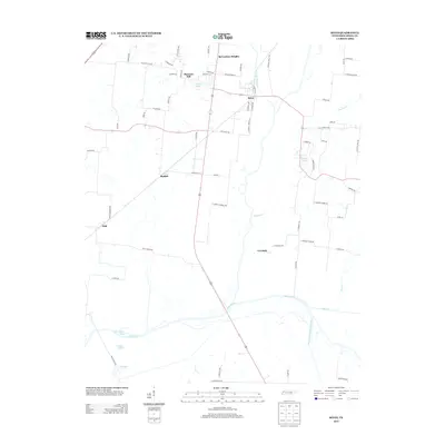 2013 Map of Rives, 2013 Print