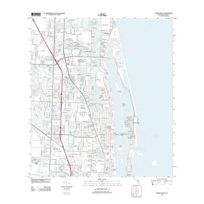 2012 Map of Riviera Beach, 2012 Print