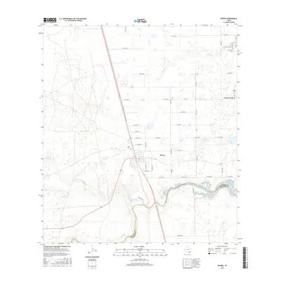 2016 Map of Riviera, 2016 Print