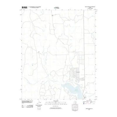 2010 Map of Roach Ranch, 2010 Print