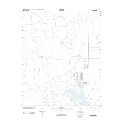 2012 Map of Roach Ranch, 2012 Print