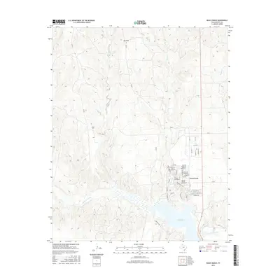 2016 Map of Roach Ranch, 2016 Print