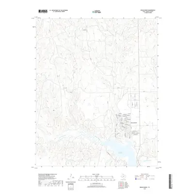 2019 Map of Roach Ranch, 2019 Print