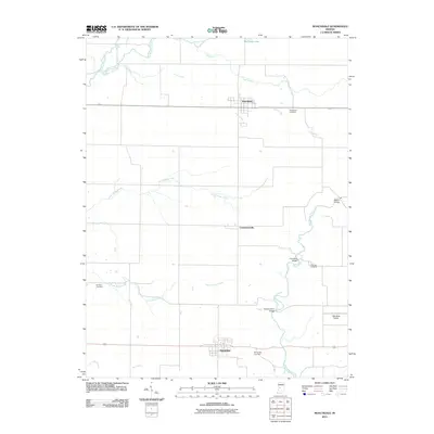 2011 Map of Roachdale, 2011 Print