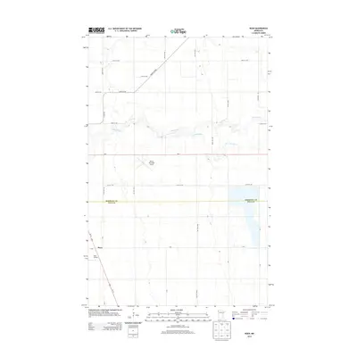 2013 Map of Roan, 2013 Print