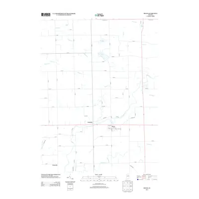 2013 Map of Roann, 2013 Print