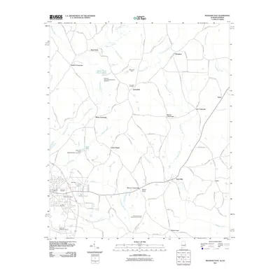 2011 Map of Roanoke East, 2011 Print
