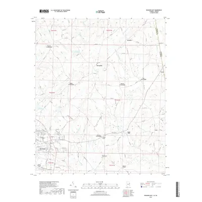 2018 Map of Roanoke East, 2018 Print