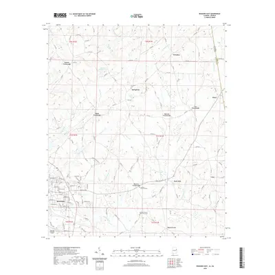 2020 Map of Roanoke East, 2020 Print