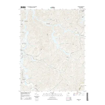 2014 Map of Roanoke, 2014 Print