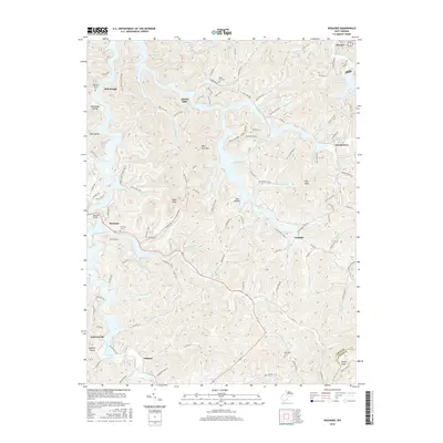 2016 Map of Roanoke, 2016 Print