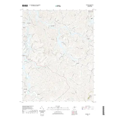2019 Map of Roanoke, 2019 Print
