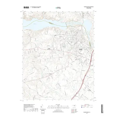 2019 Map of Roanoke Rapids, 2019 Print