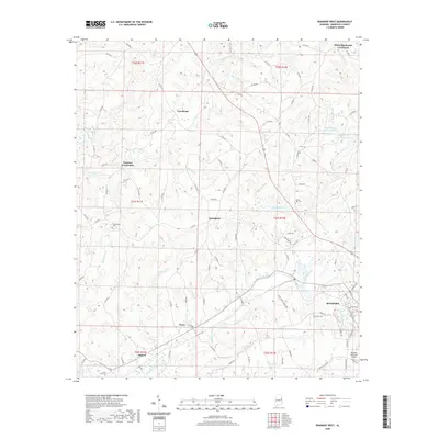 2020 Map of Roanoke West, 2020 Print