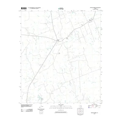 2010 Map of Roans Prairie, 2010 Print