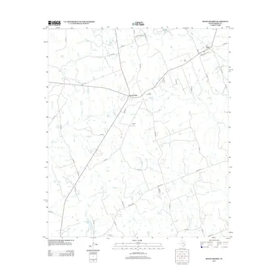 2013 Map of Roans Prairie, 2013 Print
