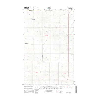 2014 Map of Roanwood, 2014 Print