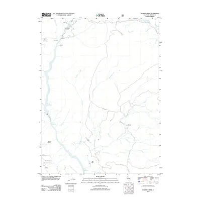 2012 Map of Roaring Creek, 2012 Print