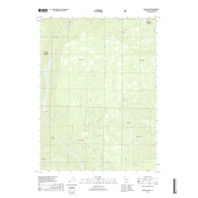 2018 Map of Roaring Creek, 2018 Print