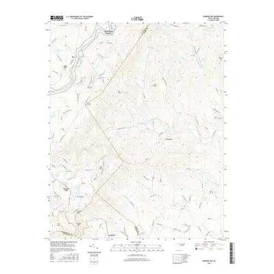 2016 Map of Roaring Gap, 2016 Print