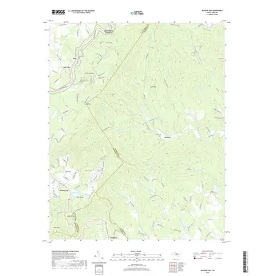 2019 Map of Roaring Gap, 2019 Print