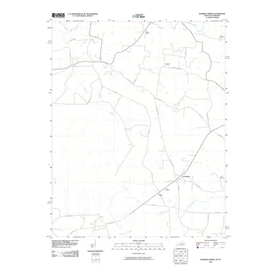 2010 Map of Roaring Spring, 2010 Print
