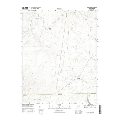 2016 Map of Roaring Spring, 2016 Print
