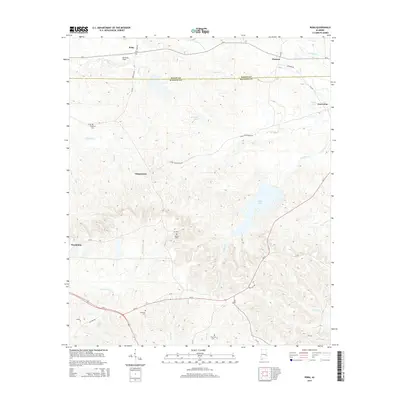 2014 Map of Roba, 2014 Print