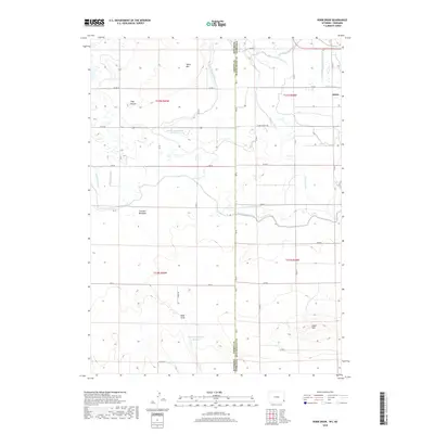 2018 Map of Robb Draw, 2018 Print