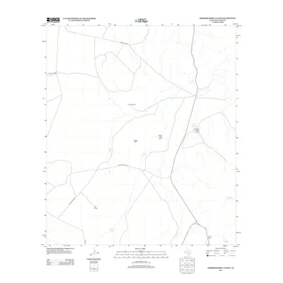 2012 Map of Robbers Roost Canyon, 2012 Print