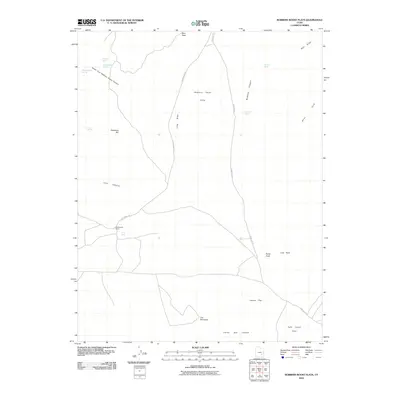2010 Map of Robbers Roost Flats, 2010 Print