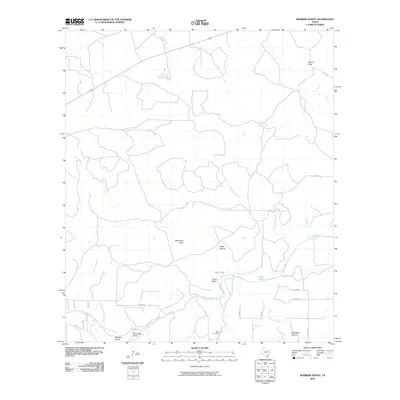 2010 Map of Robbers Roost, 2010 Print