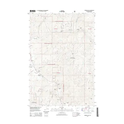 2014 Map of Robbins Gulch, 2014 Print