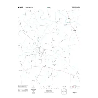 2013 Map of Robbins, 2013 Print