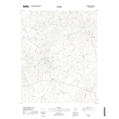 2019 Map of Robbins, 2019 Print