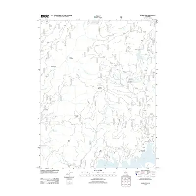 2012 Map of Robbs Peak, 2012 Print