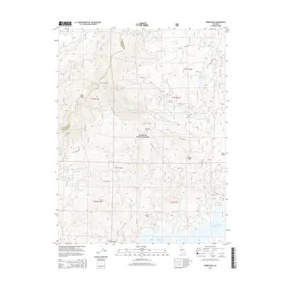 2015 Map of Robbs Peak, 2015 Print