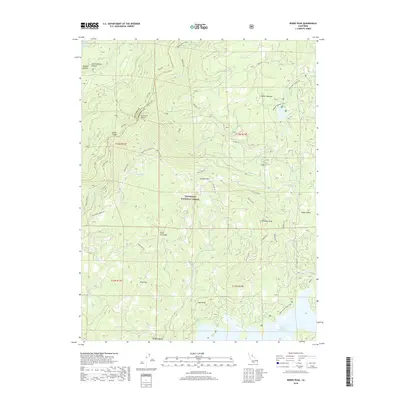 2018 Map of Robbs Peak, 2018 Print